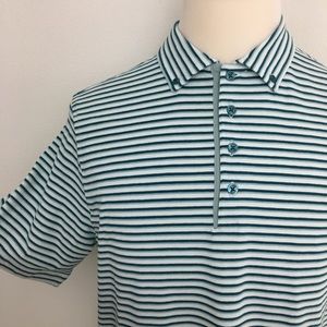 🧡 Striped Polo Shirt